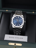 Royal Oak 15500ST Blue Dial