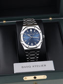 Royal Oak 15500ST Blue Dial