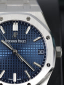 Royal Oak 15500ST Blue Dial
