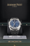Royal Oak 15500ST Blue Dial