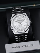 Royal Oak 15510ST White Dial