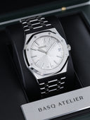 Royal Oak 15510ST White Dial