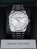 Royal Oak 15510ST White Dial