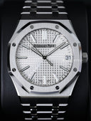 Royal Oak 15510ST White Dial