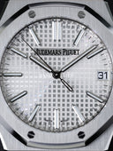 Royal Oak 15510ST White Dial