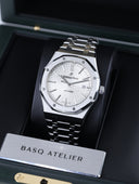 Royal Oak 15400ST White Dial