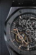 Double Balance Wheel Ceramic Black 15407CE