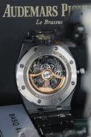 Double Balance Wheel Ceramic Black 15407CE
