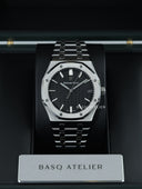 Royal Oak 15500ST Black Dial