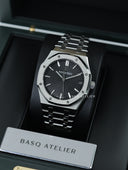 Royal Oak 15500ST Black Dial