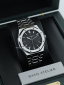 Royal Oak 15500ST Black Dial