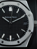 Royal Oak 15500ST Black Dial