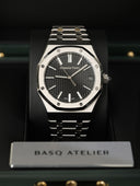 Royal Oak 15510ST Black Dial
