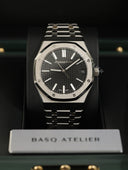 Royal Oak 15510ST Black Dial