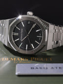 Royal Oak 15510ST Black Dial