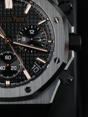 Royal Oak 26240CE Black Ceramic