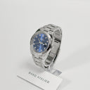 Date-just 41mm 10p blue dial Oyster