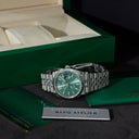 Date-just 41mm green dial jubilee