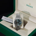 Date-just 36mm green dial jubilee
