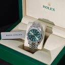 Date-just 41mm green dial jubilee