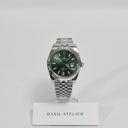 Date-just 36mm green dial jubilee