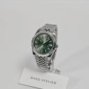 Date-just 36mm green dial jubilee