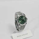 Date-just 36mm green dial jubilee