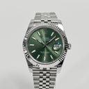 Date-just 36mm green dial jubilee