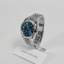 Date-just 41mm blue dial jubilee