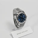 Date-just 41mm blue dial jubilee