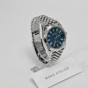 Date-just 41mm blue dial jubilee