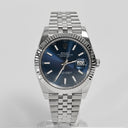Date-just 41mm blue dial jubilee